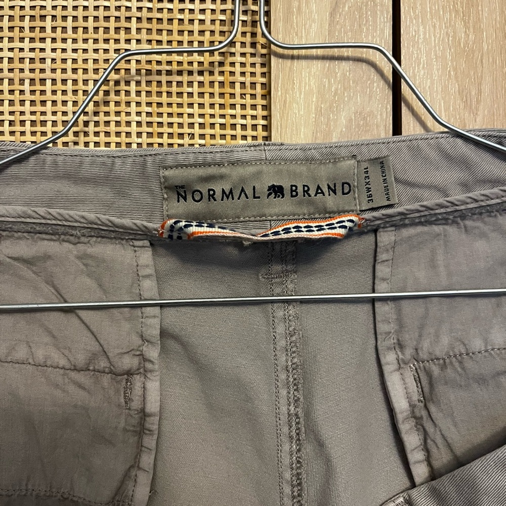 Normal Brand Gray Pants 36x34